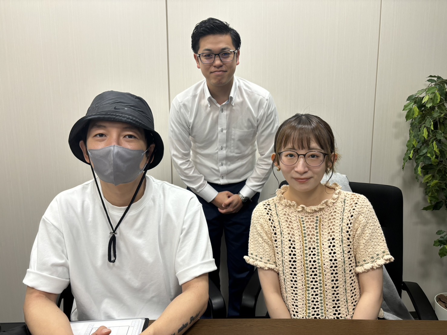 最後まで諦めない担当者でした