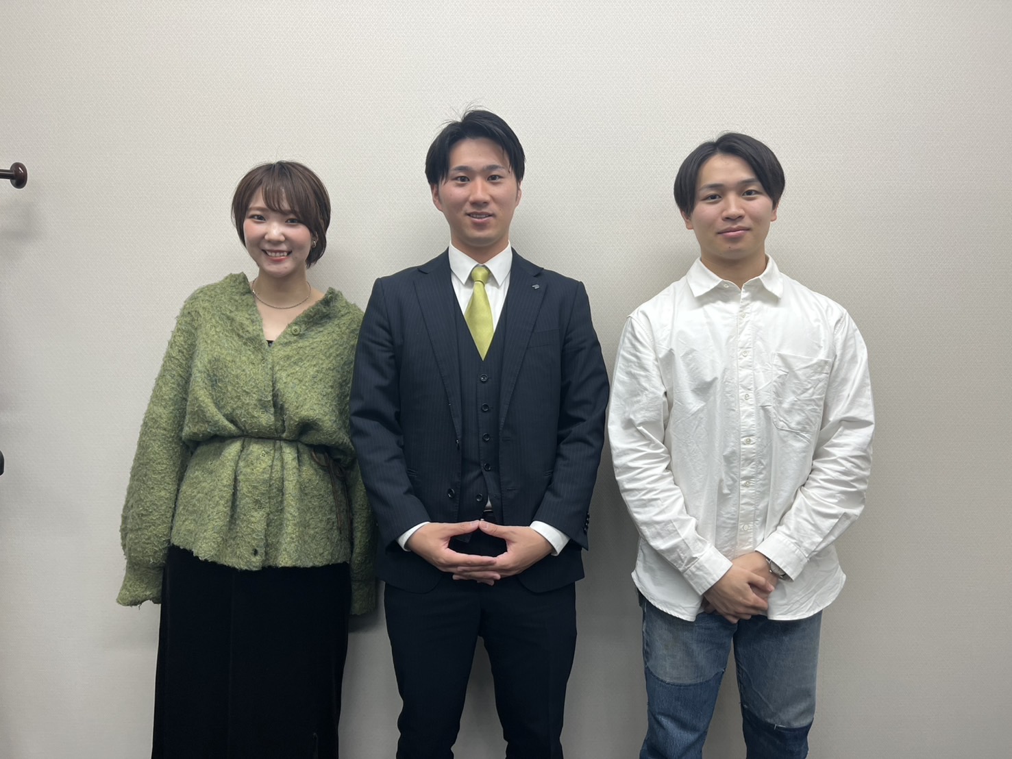 フレッシュなご担当者でした