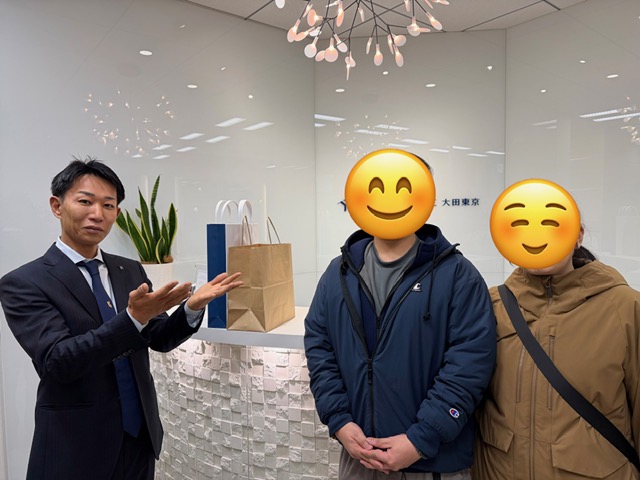 爽やかで優秀さが溢れる担当者さんでした