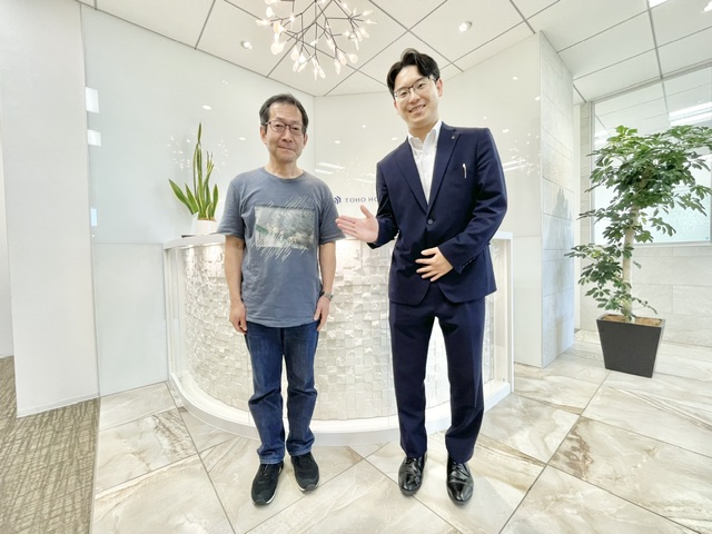 親しみやすい積極的な担当者さんでした